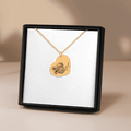 Pet Portrait Heart Necklace — Laser Engraved